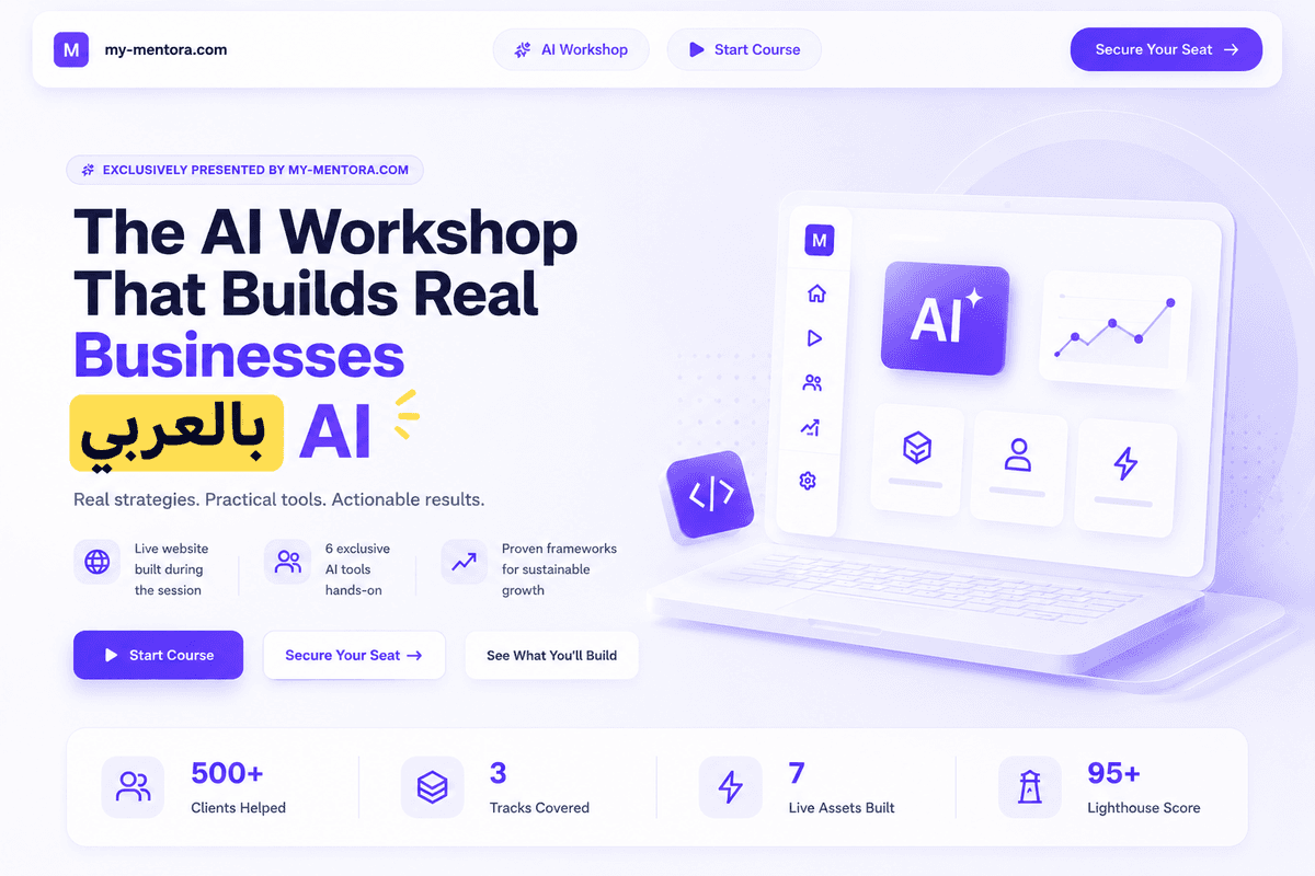 AI Workshop — my-mentora.com